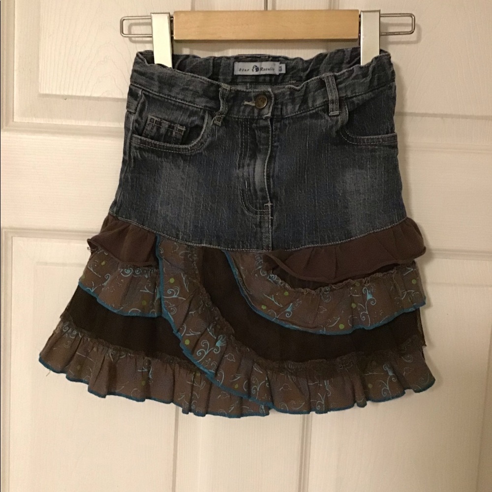 CESAR & ROSALIE girl’s denim skirt